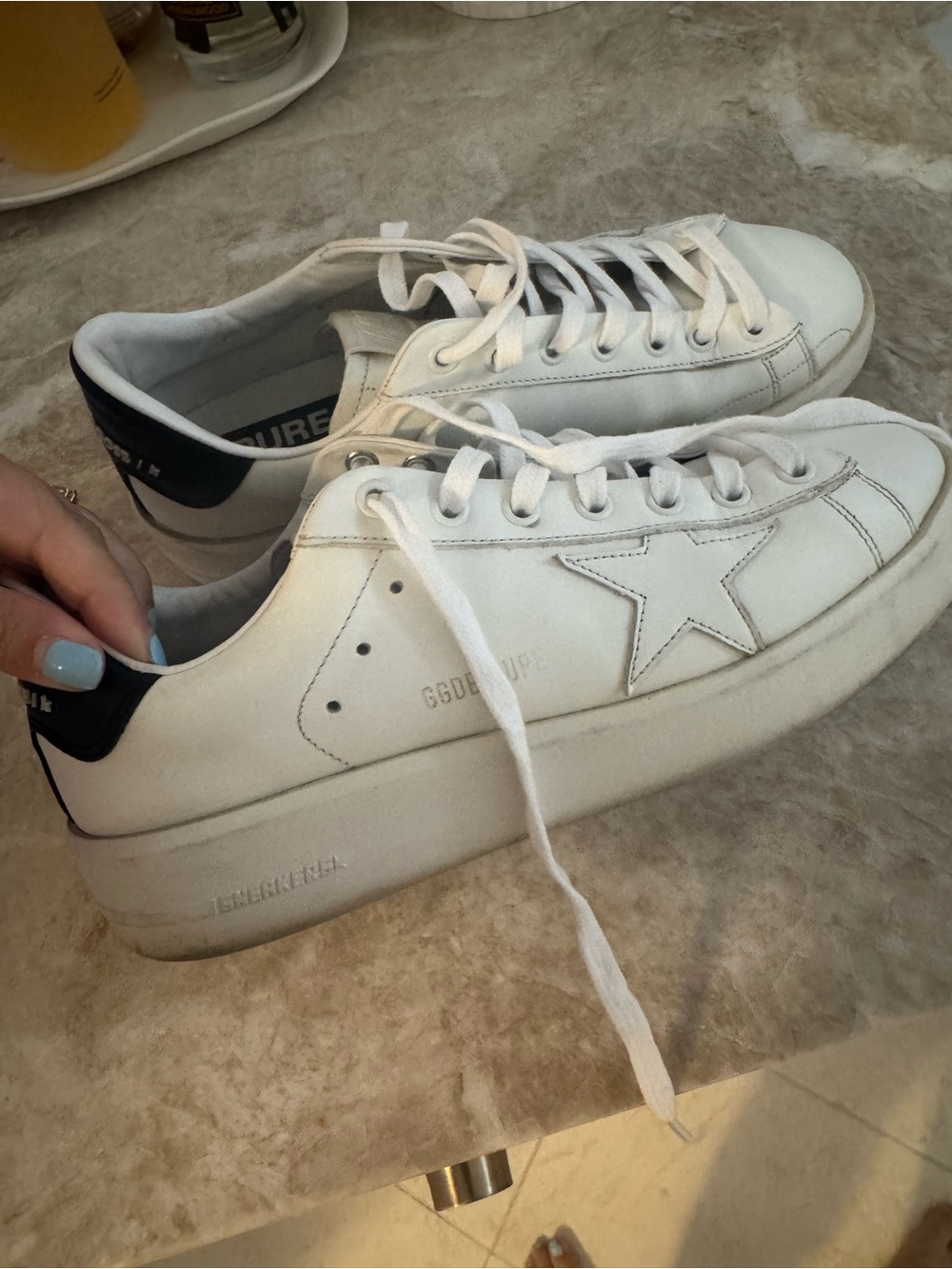 Golden Goose Pure Star Sneakers (size 38)
